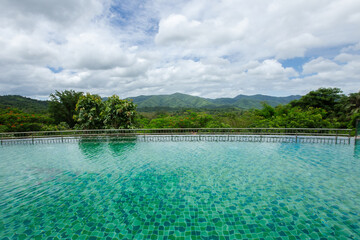 Blue, Horizontal, Mountain, Nature, No People