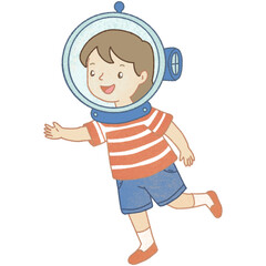 boy with a big smile