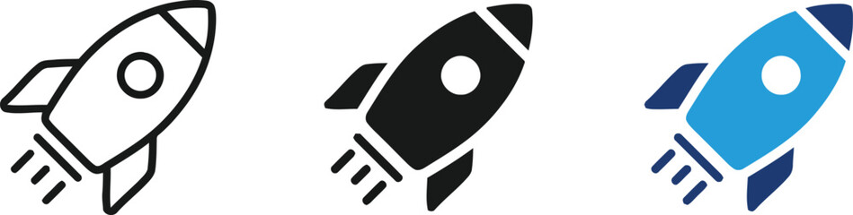 rocket, ship, launch, start, up, business, project, development, process, concept, goal, setting, planning, marketing, strategy, innovation, idea, design, graphic, element, illustration, vector, flat,