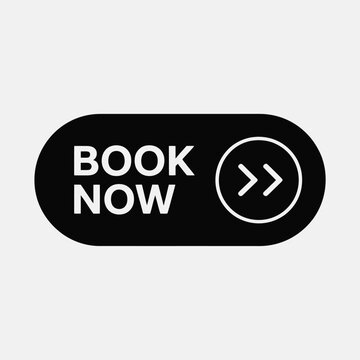 Black button with white text that says book now and a right arrow
