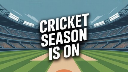 Exciting cricket season in full swing at vibrant stadium