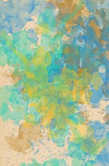 Fototapeta premium abstract watercolor background