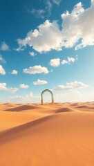 sand dune in the desert