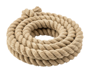 Rope knot tying techniques workshop video tutorial isolated on transparent background