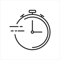 stopwatch vector illustration