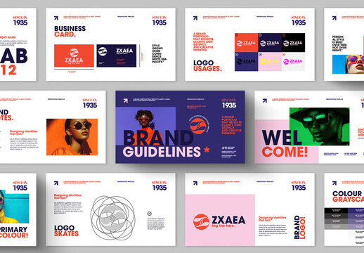 Bold Brand Guidelines Presentation Template