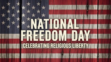 National freedom day celebrating religious liberty and american values