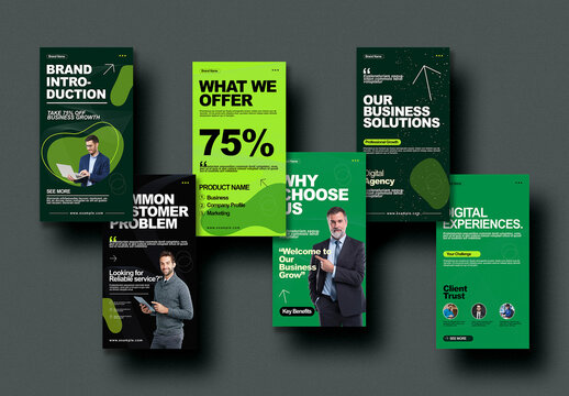 Modern Business Social Media Story Template