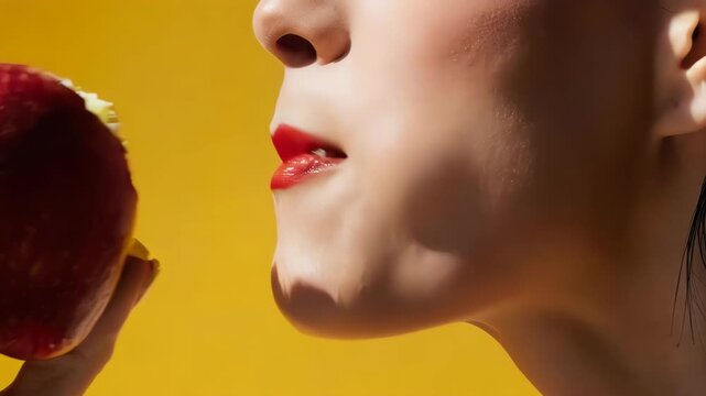 Forbidden Fruit: A Sensual Encounter with the Apple