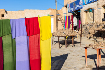 Oasi di montagna Chebika allle porte del Sahara, Tunisia