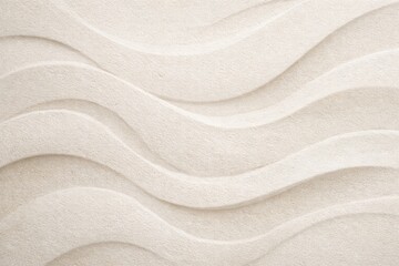 Textured Waves Created With Soft Contours in Neutral Tones on a Subtle Background to Enhance Interior Design Elements