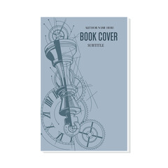 Obraz premium Book Cover Design Print Template 