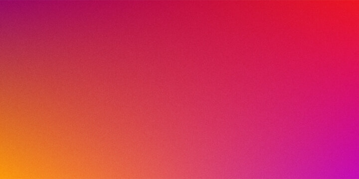Abstract gradient red orange and pink soft colorful background. Modern horizontal design for mobile app.