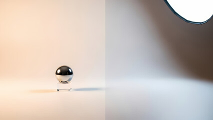 Abstract pizza slice illustration with vibrant red and yellow gradient