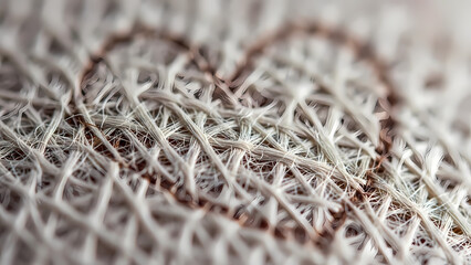 Abstract pizza slice illustration with vibrant red and yellow gradient