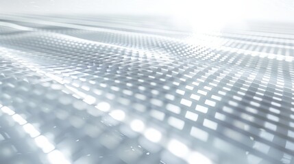 white minimal glow circuit grid lines