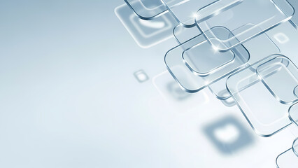 Abstract pizza slice illustration with vibrant red and yellow gradient