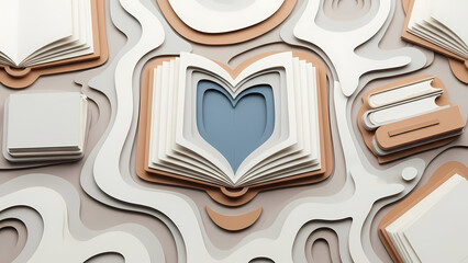 Abstract pizza slice illustration with vibrant red and yellow gradient