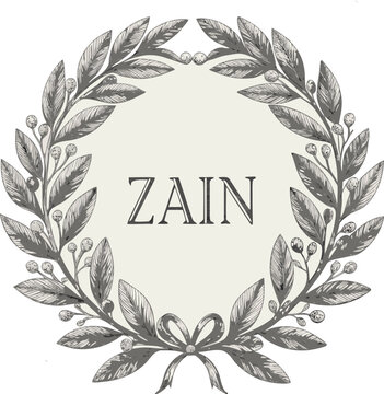 Zain Name Letter icon