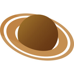 Saturn planet icon © ayubi