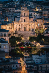 Duomo di San Giorgio at Dusk, Modica, Sicily