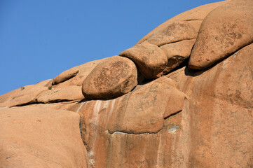 Spitzkoppe rock formations in Namibia, Africa