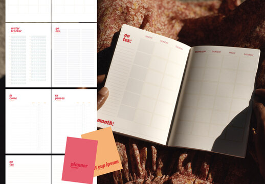 Minimal Personal Planner Pages for Daily Life Organization