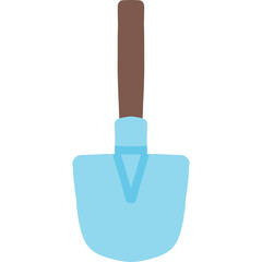 Simple cartoon shovel © zayanindra