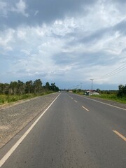 road in the countryside