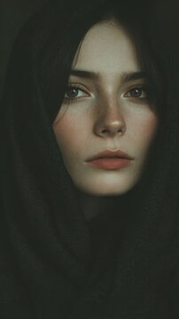 woman alienated from society