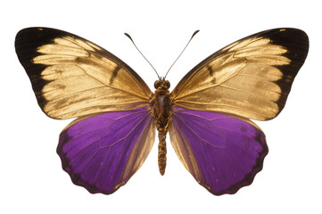 Fototapeta premium Butterfly With Purple Wings