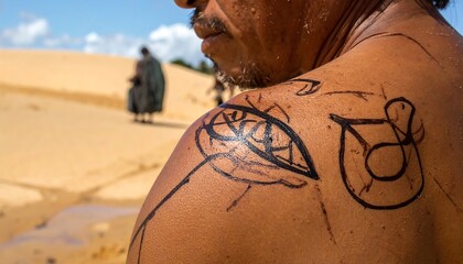 Indigenous Body Art - A Glimpse into Tribal Traditions.