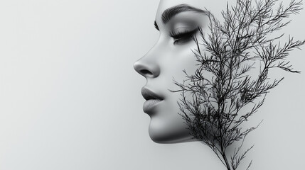 Old man character concept illustrated with minimalist line art for storytelling and creative branding