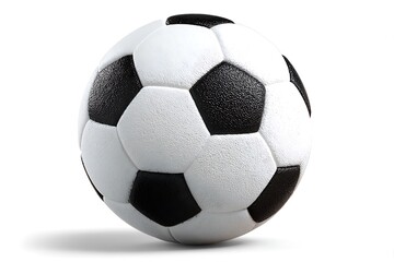 soccer ball isolated on white