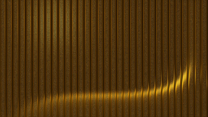 Metallic Gold Luxury Gradient Glass Lines Background Futuristic Cool Glow Soft Waves Vertical Lines...