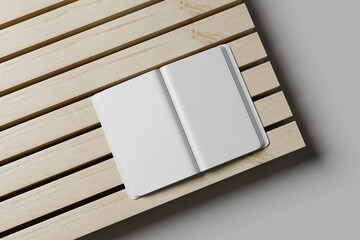 Blank Notebook Mockup
