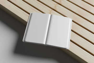 Blank Notebook Mockup