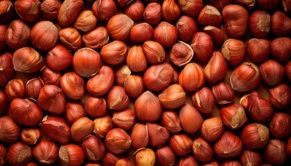 Pile of Hazelnuts - A Nutritious and Delicious Snack.