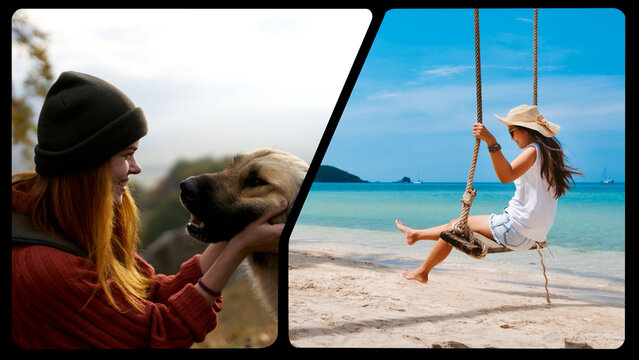 Split Screens -  2 Frames 10