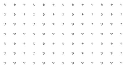 Dense seamless pattern of black chevron or double angle symbols on a white background for digital textures