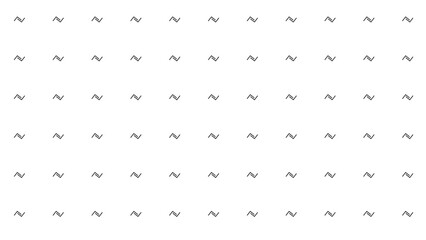 Minimalist vector pattern featuring black zigzag lightning symbols arranged in a grid on a white background