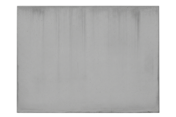 Rectangular grey concrete cement wall panel texture board on a transparent background