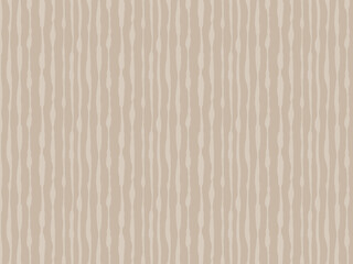 Seamless Neutral Beige Wavy Vertical Stripe Pattern Background