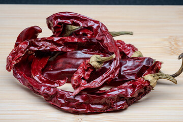 Fototapeta premium Beautiful and simple still life of hot red chili pepper