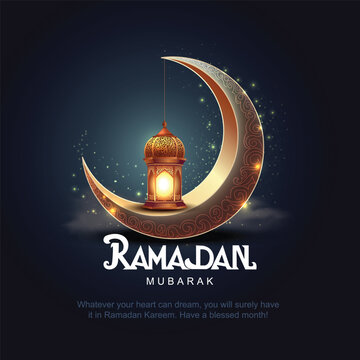Eid mubarak and Ramadan Kareem art greetings with mosque and blue background. abstract vector illustration design.
