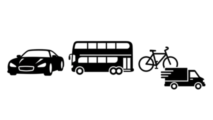 A serene landscape of a mountain range at sunset with a peaceful ocean in the foreground