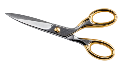 Kitchen scissors isolated on a white background