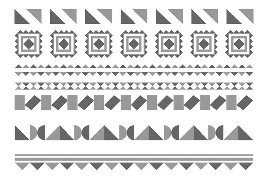 et of cute geometric seamless pattern for blanket, rug, woven carpet, fabric illustration