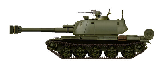 T-62 Pak-S (Concept of self-propelled guns based on the T-62 tank using the turret and 152 mm gun from the 2S18) © Tikros
