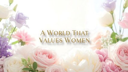 Celebrating International Women’s Day A World That Values Women and Their Contributions